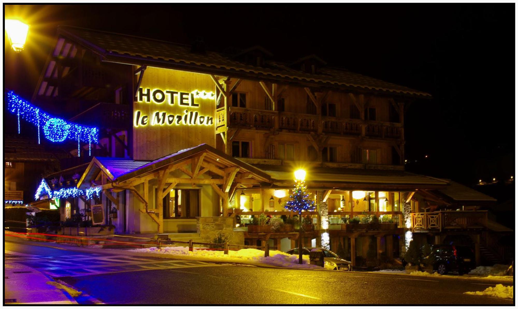 Hotel-Spa Le Morillon Charme&Caractère Esterno foto